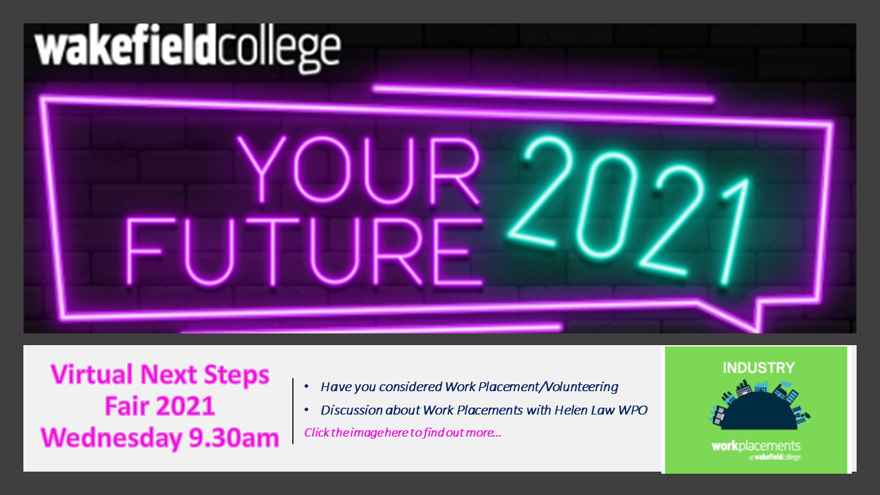 Your Future 2021 - Next Steps