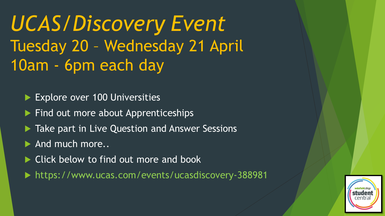 UCAS/Discovery Event