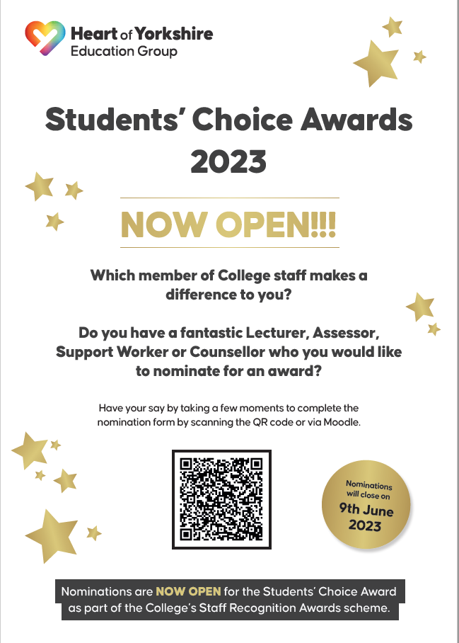 Students' Choice Award 2023